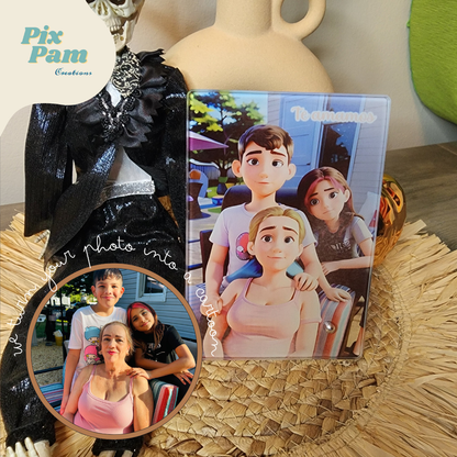 Glass Photo Frame