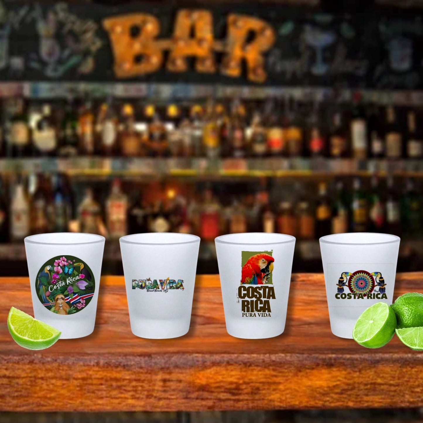 Custom shots- tequileros