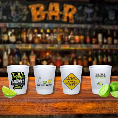 Custom shots- tequileros